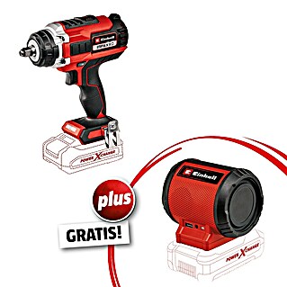 Einhell Power X-Change 18V Akku-Schlagschrauber Impaxxo 18/450 Professional + Bluetooth-Lautsprecher GRATIS (18 V, Ohne Akku, 450 Nm)