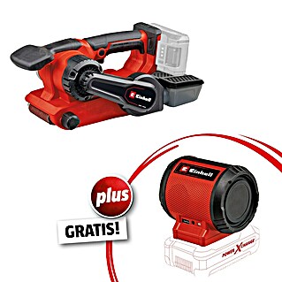 Einhell Power X-Change 18V Akku-Bandschleifer TP-BS 18/457 Li BL Professional + Bluetooth-Lautsprecher GRATIS (18 V, Ohne Akku, 120 m/min - 250 m/min)
