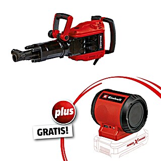 Einhell Abbruchhammer TE-DH 50 Professional + Bluetooth-Lautsprecher GRATIS (1 700 W, 50 J, SDS-Hex-Aufnahme)