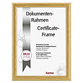 Hama Kunststoffrahmen Swing (DIN A4 (21 x 29,7cm), Natur)