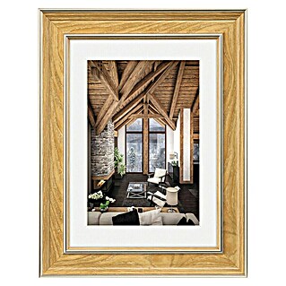 Hama Kunststoffrahmen Rustic (13 x 18 cm, Eiche)
