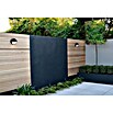 Lavida Solar-Außenwandleuchte (5 W, L x B x H: 9,7 x 20 x 20 cm, Schwarz, IP54, 500 lm) | BAUHAUS