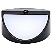 Lavida Aplique solar para exterior Ovala (5 W, L x An x Al: 9,7 x 20 x 20 cm, Negro, IP54, 500 lm) | BAUHAUS