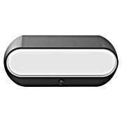 Lavida Solar-Außenwandleuchte (5 W, L x B x H: 25 x 12 x 6,5 cm, Schwarz, IP54, 500 lm) | BAUHAUS