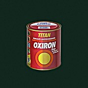 Oxiron Esmalte para metal (Verde, 750 ml, Brillante, Base disolvente)