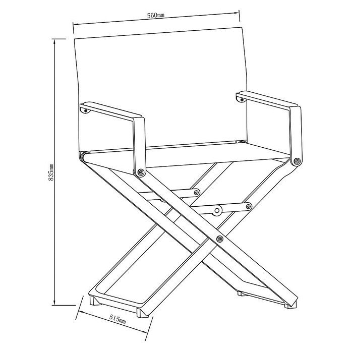 Sunfun Solo Gartenstuhl (Aluminium, Klappbar, Light-Greige, B x T x H: 56 x 51 x 83,5 cm) | BAUHAUS