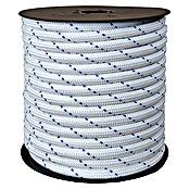 Cordel (Ø x L: 10 mm x 25 m, Blanco/Azul, Poliéster) | BAUHAUS