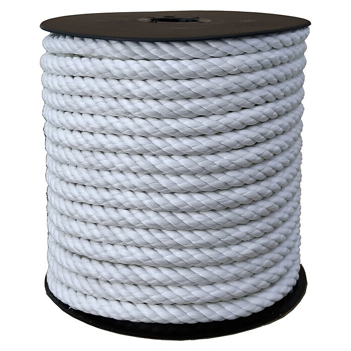 Cordel (Ø x L: 10 mm x 25 m, Blanco) | BAUHAUS