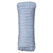 Cordel (Ø x L: 6 mm x 10 m, Blanco, Poliéster) | BAUHAUS
