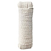 Cuerda (Ø x L: 5 mm x 25 m, Algodón, Blanco) | BAUHAUS