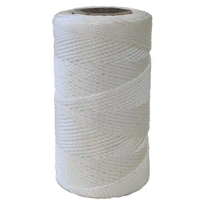 Cordel de polipropileno (Ø x L: 1 mm x 100 m, Blanco, Cableado) | BAUHAUS