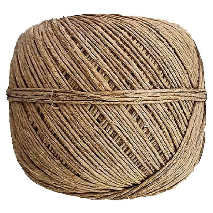 Ovillo de cordel de lino 5 (Diámetro: 1,3 mm, Masa neta: 100 g) | BAUHAUS
