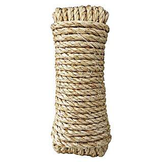 Cuerda de sisal (Ø x L: 6 mm x 10 m, Torcido)