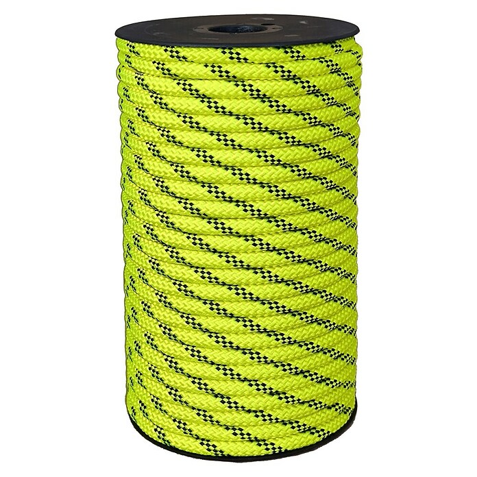 Cabo de amarre Platinum (Ø x L: 8 mm x 25 m, Amarillo/Negro) | BAUHAUS