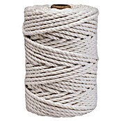 Cuerda macramé (Algodón, Blanco, 1.000 g) | BAUHAUS