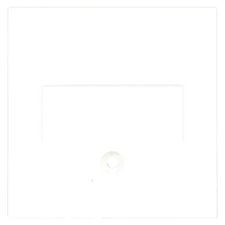 Panasonic Karre Plus 55 Blindabdeckung WDTR07011WH-EU1