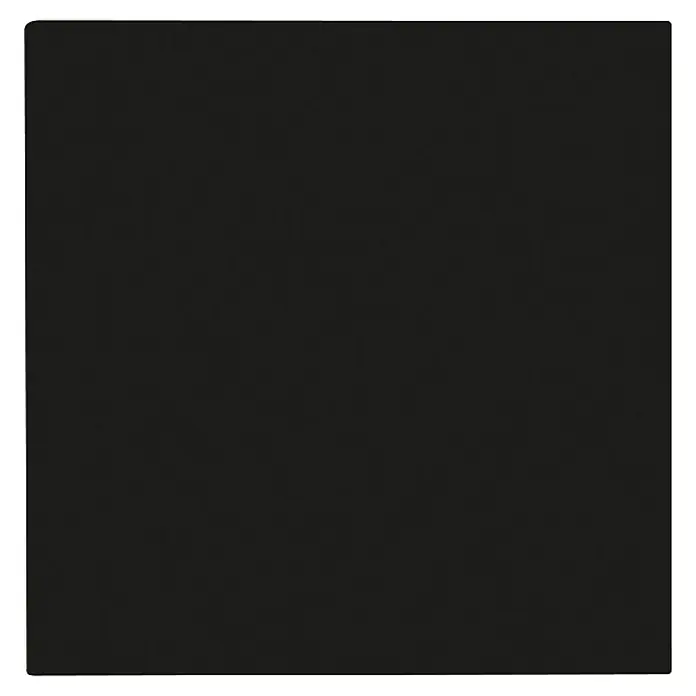 Panasonic Karre Plus 55 Universalwippe WDTR00011EBE-EU1 - Schwarz matt, Matt, Kunststoff, Unterputzmontage - Schwarze quadratische Platte mit abgerundeten Ecken.
