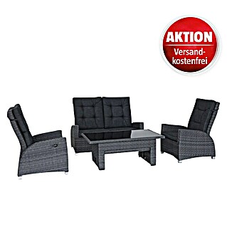 Sunfun Loungemöbel-Set Malaga XL (4 -tlg.)