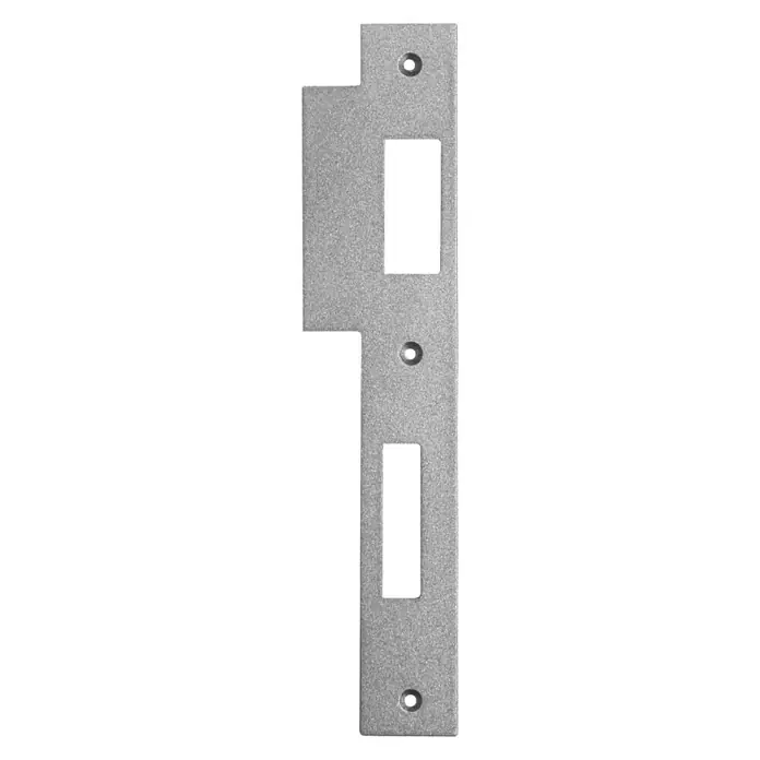 Stabilit Lappenschließblech - DIN-R, L x B: 220 x 48 mm, Hauseingangstür - Ansicht von oben