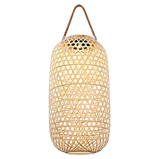 Globo Solarhanglamp Bamboe (Beige, Ø x h: 22,5 x 56,5 cm, IP44)