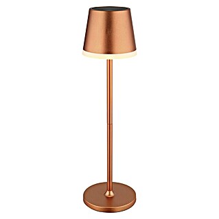Globo Solar-tafellamp (Koper, Warm wit, IP44, Ø x h: 11 x 41 cm)