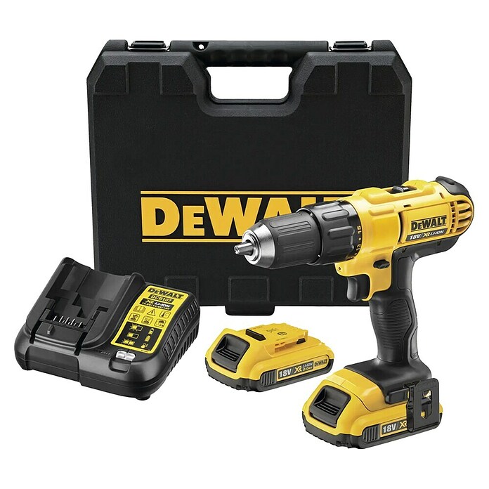 DeWalt XR 18V Accuschroefboormachine Set (18 V, 2 accu's, 2 Ah) | BAUHAUS