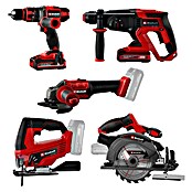 Einhell PXC 18V Set orodij TE-TK 18/5 + 2  (18 V, 2 bateriji, 3 Ah, 10 -del.) | 2296 - Akkuschrauber/Akkubohrschrauber Marke | BBDI - Akkugeräte | BBD - Elektro WZ/Großmaschinen | BB - ElektroWZ/Großmaschinen | B - Werkz/Masch/Maschzubeh/Auto | BAUHAUS