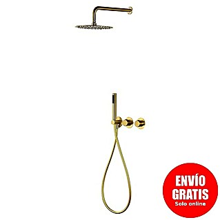 Imex Sistema de ducha termostático Assen (Oro)