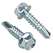 Profi Depot Sechskant-Blechbohrschraube VZ (Ø x L: 5,5 x 45 mm, Verzinkt, 100 Stk.)