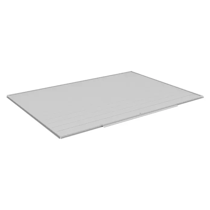 Gardol Bodenplatte Style - Passend für: Gardol Gerätehaus Style, Stahl - Graue Solarzelle für nachhaltige Energie. Optimiert für maximale Effizienz und Leistung, ideal für umweltfreundliche Stromerzeugung.
