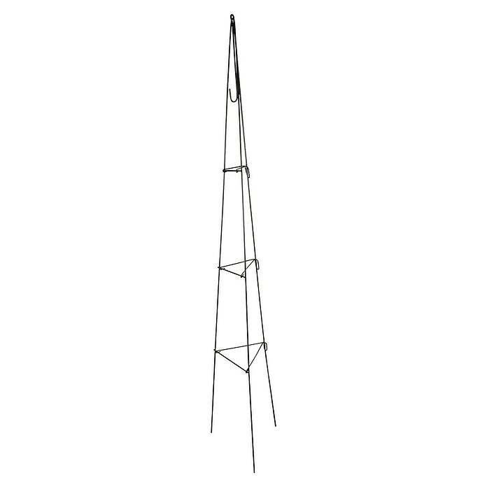 Windhager Rankhilfe Pyramide (Stahl, Grün, 110 cm) | BAUHAUS