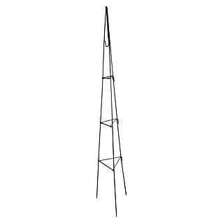 Windhager Rankhilfe Pyramide (Stahl, Grün, 110 cm)