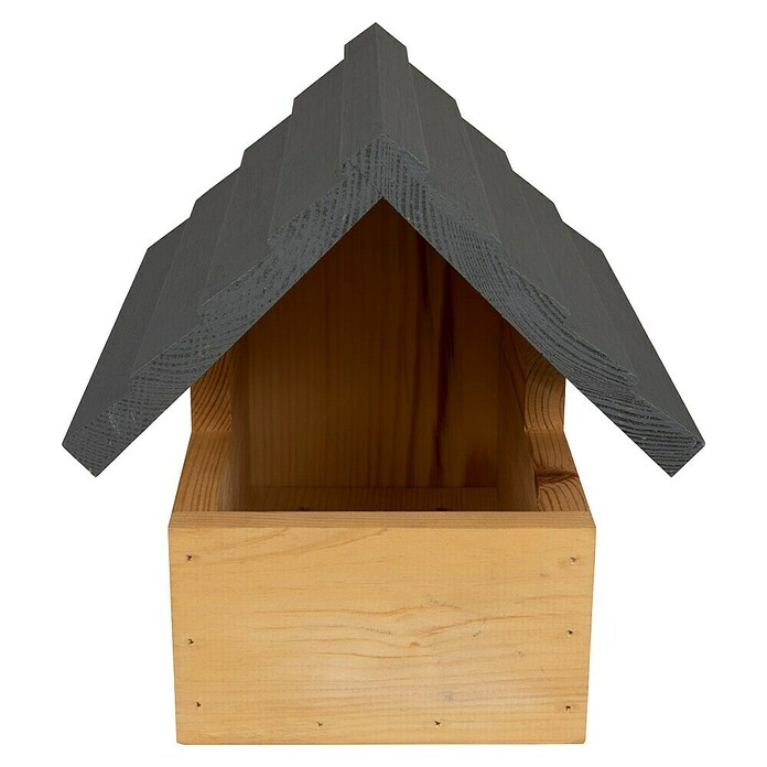 Windhager Nistkasten Loggia (Natur/Grau, Kiefer, 21,5 x 26,5 x 20 cm (H x B x T)) | BAUHAUS