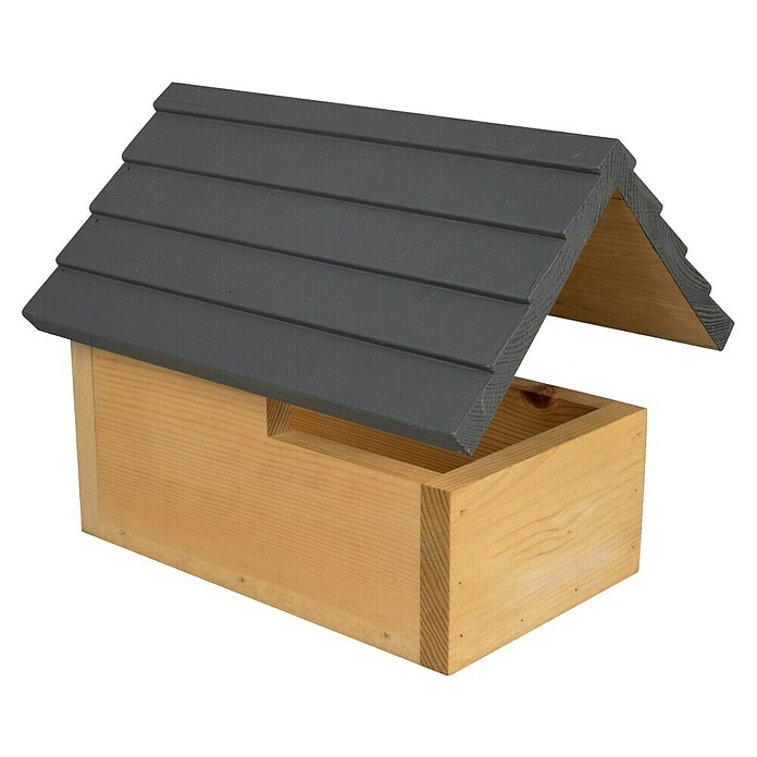 Windhager Nistkasten Loggia (Natur/Grau, Kiefer, 21,5 x 26,5 x 20 cm (H x B x T)) | BAUHAUS