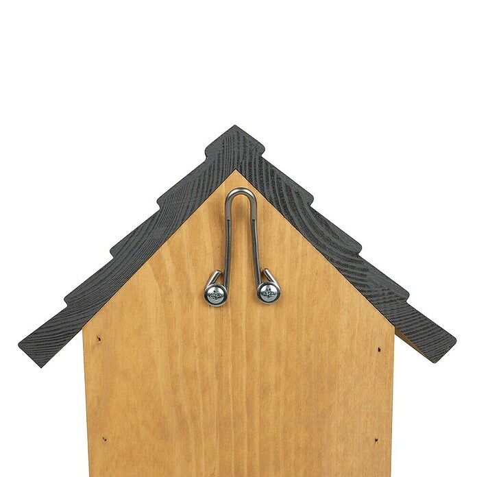 Windhager Nistkasten Loggia (Natur/Grau, Kiefer, 21,5 x 26,5 x 20 cm (H x B x T)) | BAUHAUS