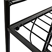 Windhager Metallregal 3-stufig (Schwarz, Pulverbeschichtet, Gerade) | BAUHAUS