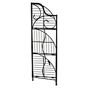 Windhager Metallregal 3-stufig (Schwarz, Pulverbeschichtet, Eckig) | BAUHAUS