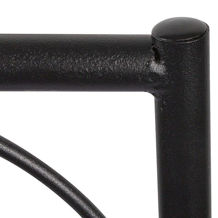 Windhager Metallregal 3-stufig (Schwarz, Pulverbeschichtet, Eckig) | BAUHAUS