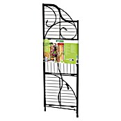 Windhager Metallregal 3-stufig (Schwarz, Pulverbeschichtet, Eckig) | BAUHAUS