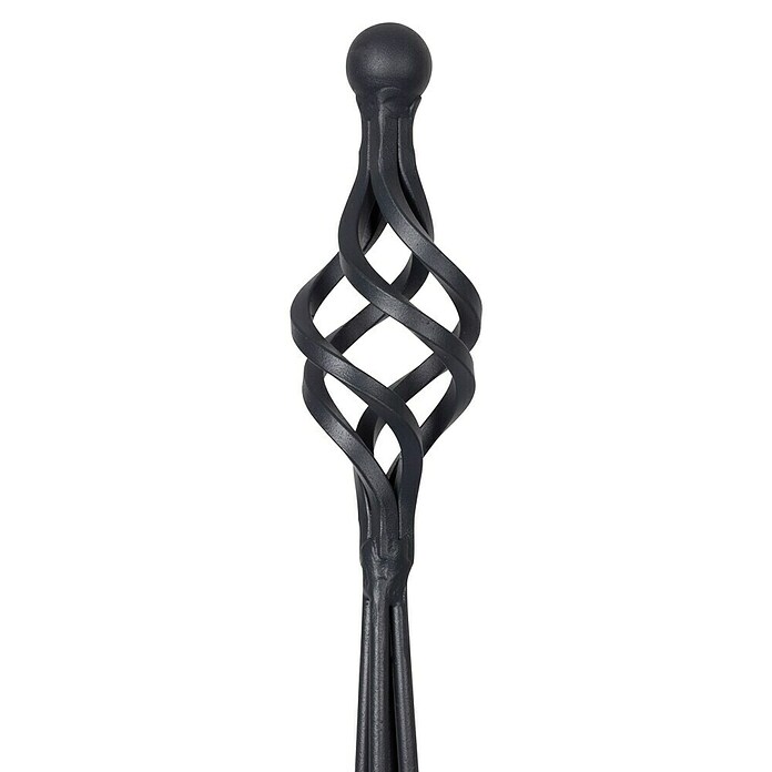 Windhager Rankhilfe Obelisk Zwirbel (Metall, Anthrazit, 150 cm) | BAUHAUS