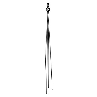 Windhager Rankhilfe Obelisk Zwirbel (Metall, Anthrazit, 150 cm)