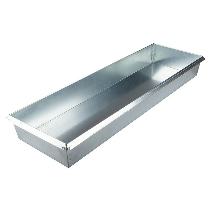 Windhager Anzuchtschale Greenline (L x B: 57 x 18,5 cm, Metall, Silber) | BAUHAUS