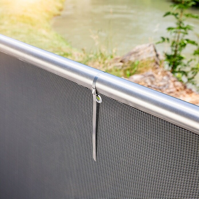 Windhager Kabelbinder Edelstahl-Binder Profi (Silber, 10 Stk.) | BAUHAUS