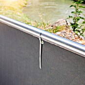 Windhager Kabelbinder Edelstahl-Binder Profi (Silber, 10 Stk.) | BAUHAUS
