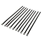 Windhager Kabelbinder Edelstahl-Binder Profi (Silber, 10 Stk.) | BAUHAUS