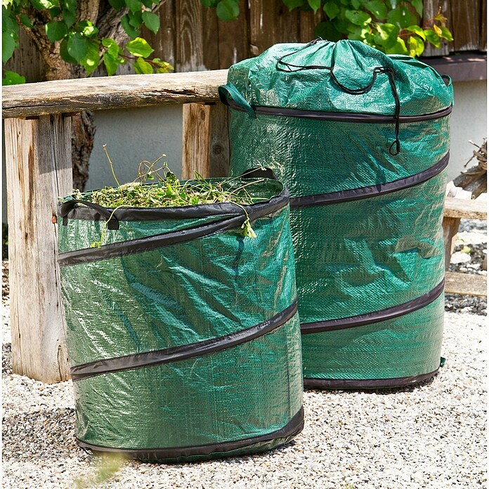 Windhager Pop-Up Gartenabfallsack (80 l, Ø x H: 46 x 48 cm) | BAUHAUS