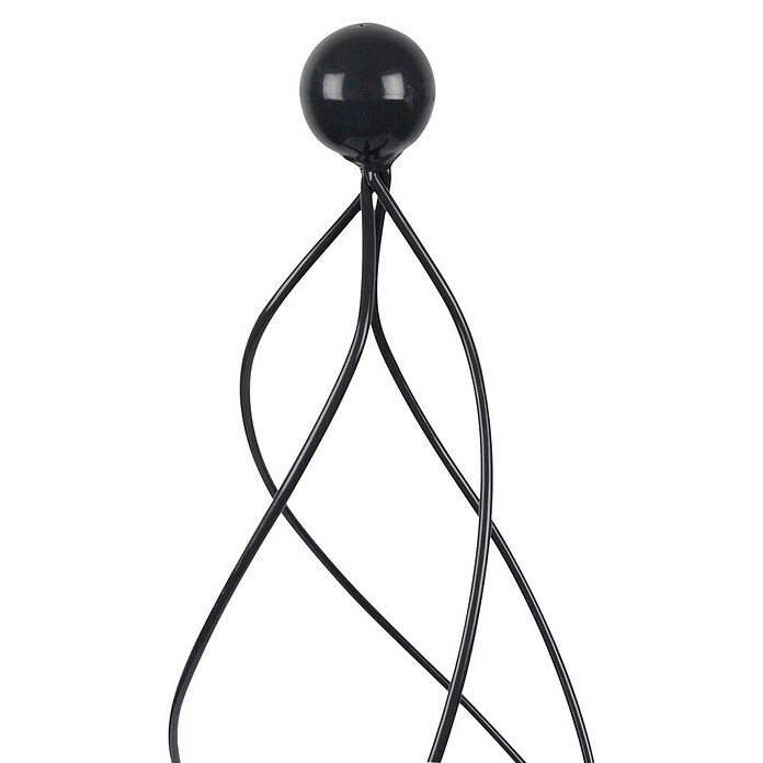 Windhager Rankhilfe Obelisk Twist (Metall, Anthrazit, Höhe: 100 cm) | BAUHAUS