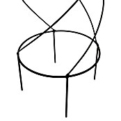 Windhager Rankhilfe Obelisk Twist (Metall, Anthrazit, Höhe: 100 cm) | BAUHAUS
