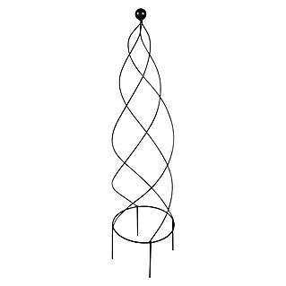 Windhager Rankhilfe Obelisk Twist (Metall, Anthrazit, Höhe: 100 cm)