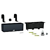Lechuza Cube Starter-Set Color Triple (Schiefergrau, L x B x H: 40,5 x 15 x 15 cm, Kunststoff) | BAUHAUS